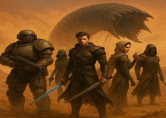 The game features five unique classes 